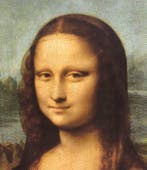 Leonardo da Vinci (1452-1519) (after) - La Gioconda (Mona