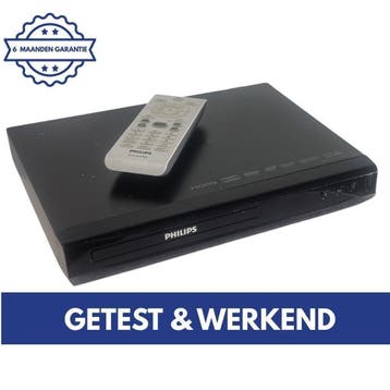 Philips DVP2880 | DVD Speler | DVD Speler HDMI | CD DVD, TV, Hi-fi & Vidéo, Verzenden, Dvd-speler