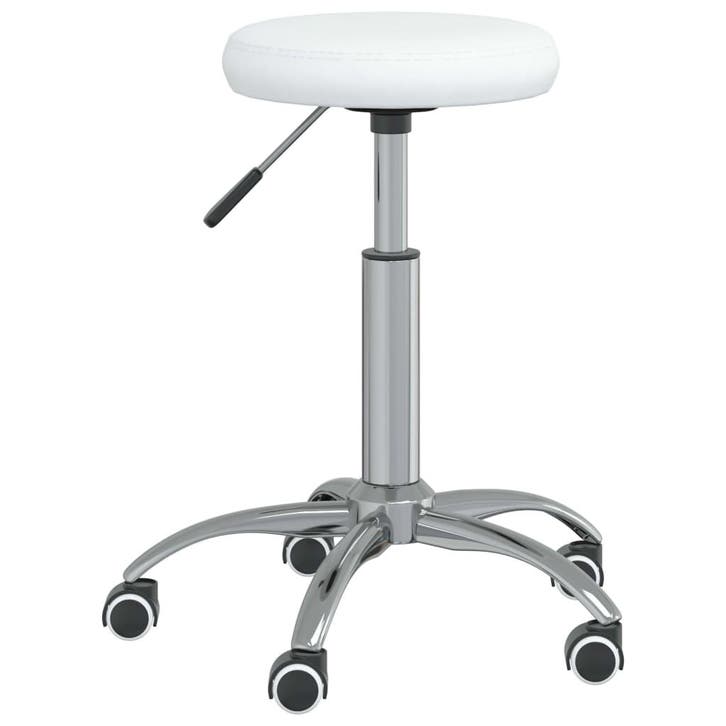 vidaXL Eetkamerstoel kunstleer wit, Huis en Inrichting, Stoelen, Nieuw, Verzenden