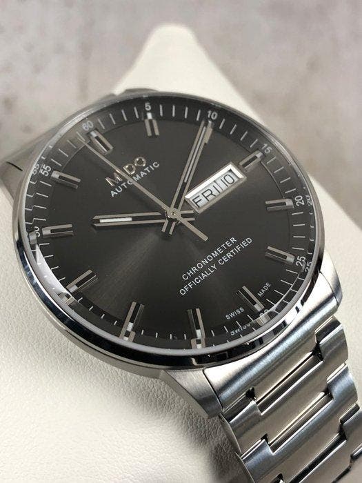 Mido - Commander Chronometer Day-Date Automatic Chronometer, Handtassen en Accessoires, Horloges | Heren