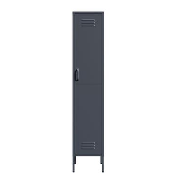 Lendo Online Armoire Vestiaire 35x50x180 cm Métal Anthracite, Nieuw