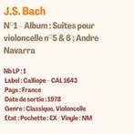 JS Bach - Diverse artiesten - 13 x Albums - Diverse titels -, Nieuw in verpakking