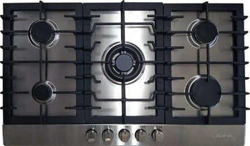 Kaiser Gaskookplaat KG-9356 86cm RVS - Zilver, Ophalen of Verzenden, Nieuw