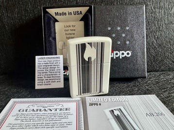 Zippo - Isqueiro / Lighter - Zippo Edição Limitada Barcode, Nieuw