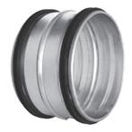 Verbinding (binnenmof) voor buis Ø 80mm met rubberdichting, Verzenden, Nieuw