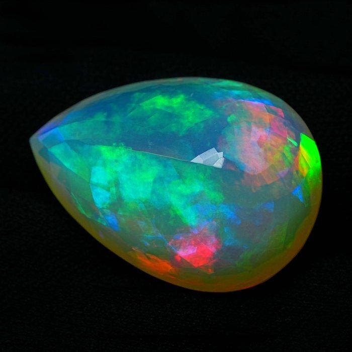 Oranje Opaal - 47.55 ct - International Gemological, Bijoux, Sacs & Beauté, Pierres précieuses