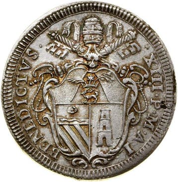 Italië. Pope Benedict XIII (Benedictus XIII) (1724-1730). 1