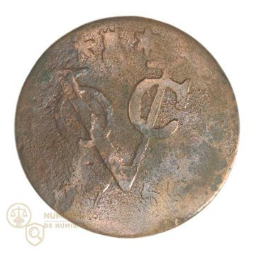 VOC - Zeeland. 1 Duit 1755 t/m 1789 (16 verschillende), Postzegels en Munten