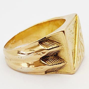 Bague - 18 carats Or jaune, Bijoux, Sacs & Beauté