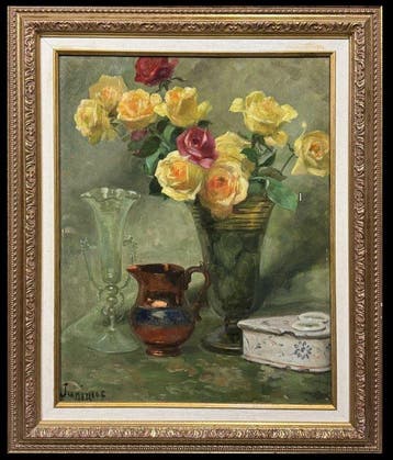 Léon Régis Junique (1875-1945) - Parle-moi des Roses