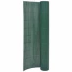 vidaXL Tuinafscheiding dubbelzijdig 110x400 cm groen, Verzenden
