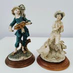 Capodimonte - Beeldje - Signed A. Belcari & J. Cortella -, Antiek en Kunst