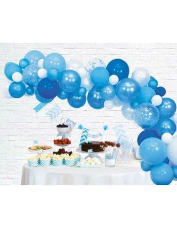 DIY ballon pakket voor boog baby blauw, Ophalen of Verzenden, Nieuw