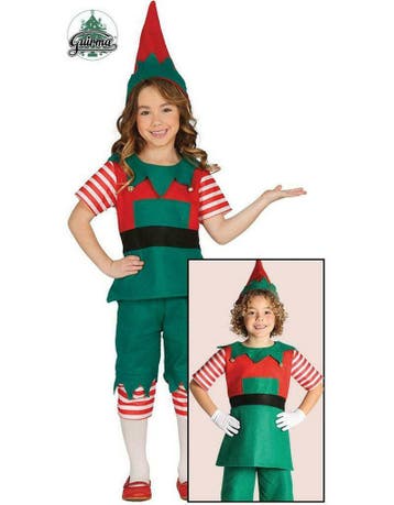 kerst elf verkleed kostuum voor kids, Ophalen of Verzenden, Nieuw