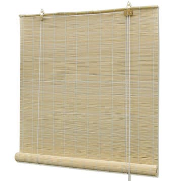 Bamboe rolgordijn 150x220cm | Retour deal | Pak nu je winst, Verzenden, Zo goed als nieuw