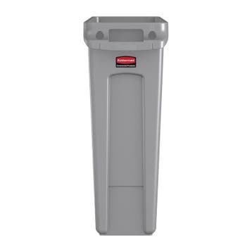 Afvalbak | Slim Jim | Kunststof (Grijs) | 87L | Open |, Verzenden, Nieuw in verpakking