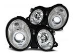 Angel Eyes koplampen Chrome geschikt voor Mercedes W208 CLK, Verzenden