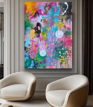 Laura Capellini - IL GIARDINO DI HANAKO #27 (XL) Acrylic