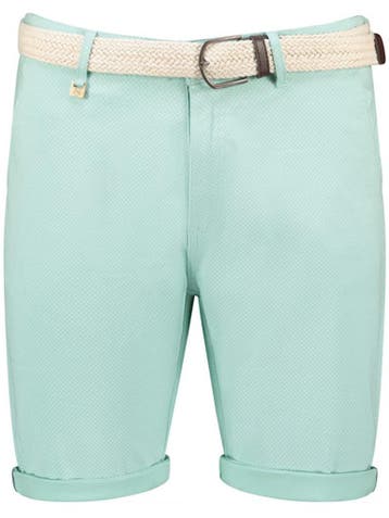 Geographical Norway Chino Bermuda Met Stretch Podex Minth, Verzenden