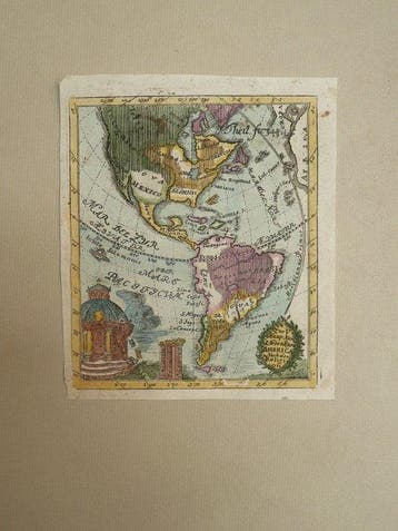 America - Continent; Anselmo Desing - zur V Haupt Karte, I, Boeken, Nieuw