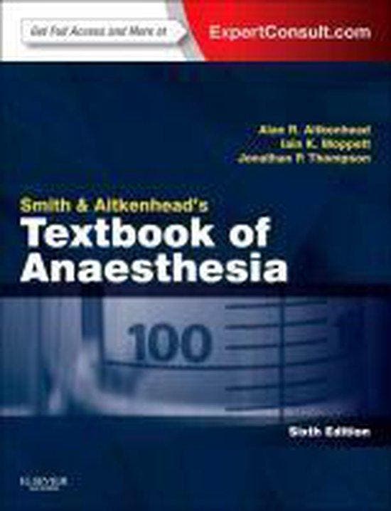 Smith and Aitkenheads Textbook of Anaesthesia 9780702041921, Boeken, Taal | Engels, Gelezen, Verzenden