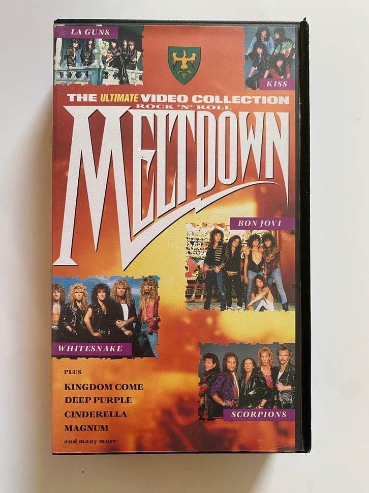 ROCK N ROLL MELTDOWN (VHS), Cd's en Dvd's, VHS | Film, Gebruikt