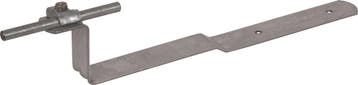 Dehn Quick Roof Conductor Holder RD 6-10mm Brace L 260mm St, Verzenden, Nieuw