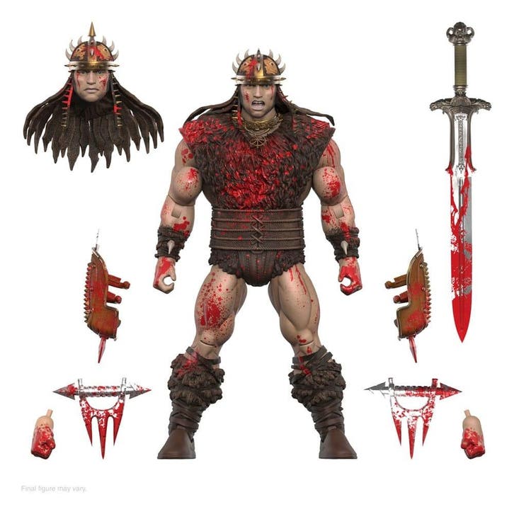 Conan the Barbarian Ultimates Action Figure Conan Blood Soak, Collections, Cinéma & Télévision, Enlèvement ou Envoi