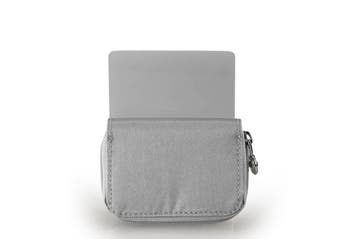 Kipling Portemonnees Grijs, Bijoux, Sacs & Beauté, Verzenden