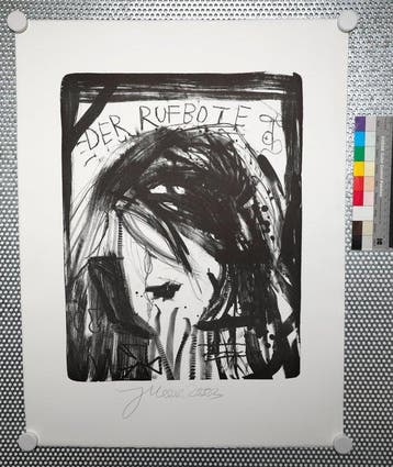 Jonathan Meese (1970) - Der Rufbote (2003), Antiquités & Art