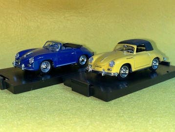 Brumm 1:43 - Cabriolet miniature (2) - Porsche 356 Cabriolet