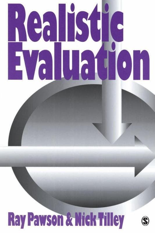 Realistic Evaluation |  | Nieuw, Boeken, Overige Boeken, Nieuw, Verzenden