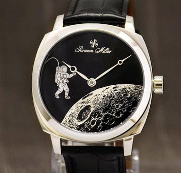 Roman Miller - Space Odyssey, Moon watch, Sapphire Crystal -