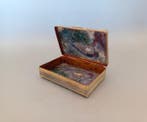 Moss Agate and Gilt Metal - Doos - Verguld