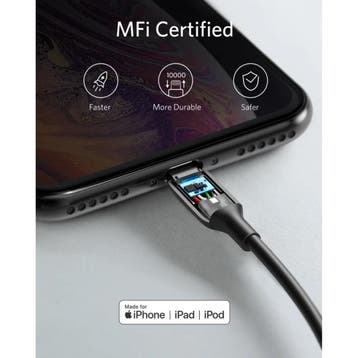 Powerline 3 Oplaadkabel voor iPhone Lightning - 2.4A, Verzenden, Nieuw