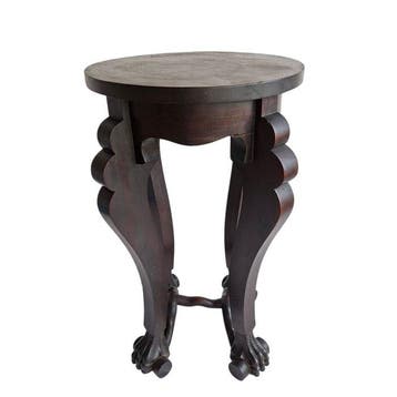 Bijzettafel - Hout - Klauwpoten
