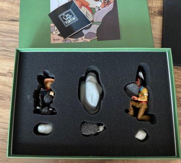 Figurine métal 29260 - Tintin en Amérique - Tintin - Tintin, Livres