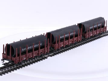 Schaal H0 Märklin 00750-02, 00750-03 en 00750-05 set van..., Wisselstroom, Gebruikt, Overige typen, Ophalen of Verzenden