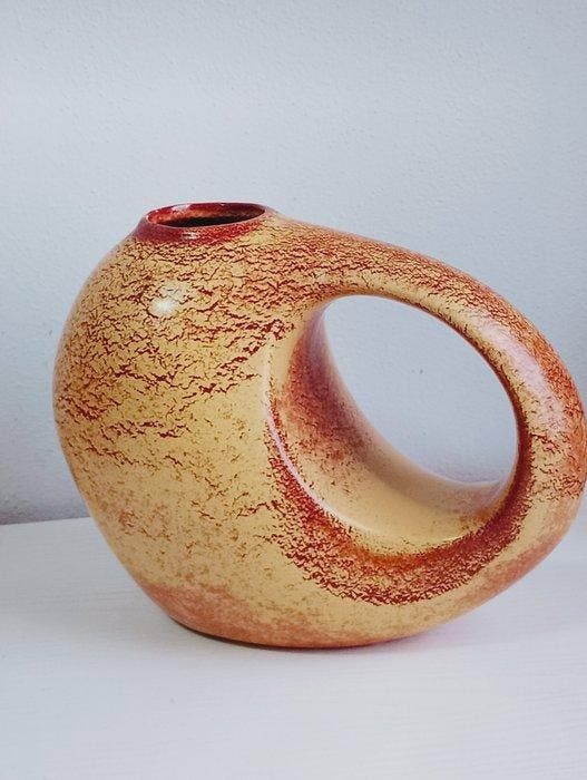 Roberto Rigon - Vase (2) - Céramique, Antiquités & Art, Antiquités | Verre & Cristal