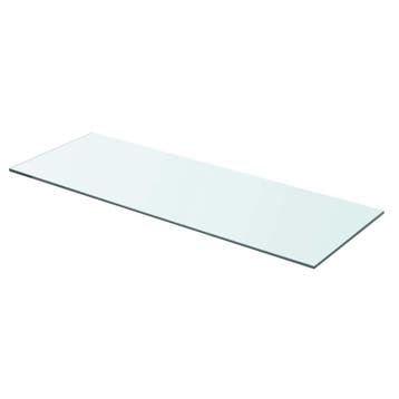 vidaXL Wandschap transparant 70x25 cm glas, Huis en Inrichting, Kasten | Wandmeubels, Verzenden, Nieuw