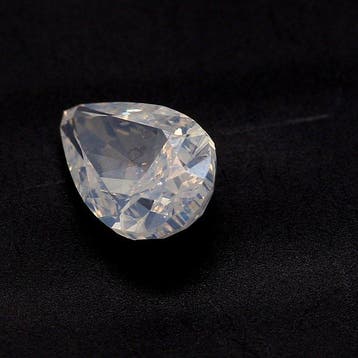 1 pcs Diamant (Natuurlijk gekleurd) - 1.01 ct - Peer - Fancy, Nieuw