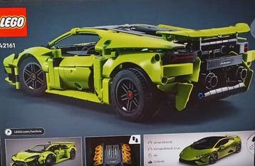Lego Set - 42161 - Technic - Lamborghini Huracán Tecnica, Nieuw