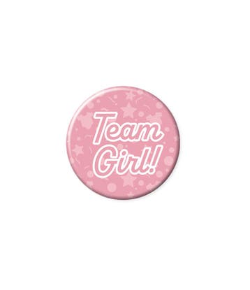 Button Team Girl 5,5cm, Verzenden, Nieuw