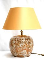 Lamp - Porselein, Messing - gemaakt in Duitsland