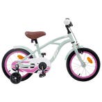 vidaXL Kinderfiets 14 Inch voor 3-5 jaar oud Lichtgroen, Verzenden, Nieuw