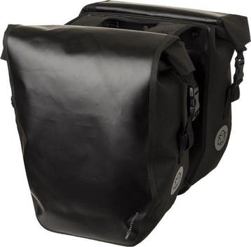 AGU Dubbele Fietstas Shelter - Zwart - 42L - Waterdicht -..., Verzenden, Nieuw