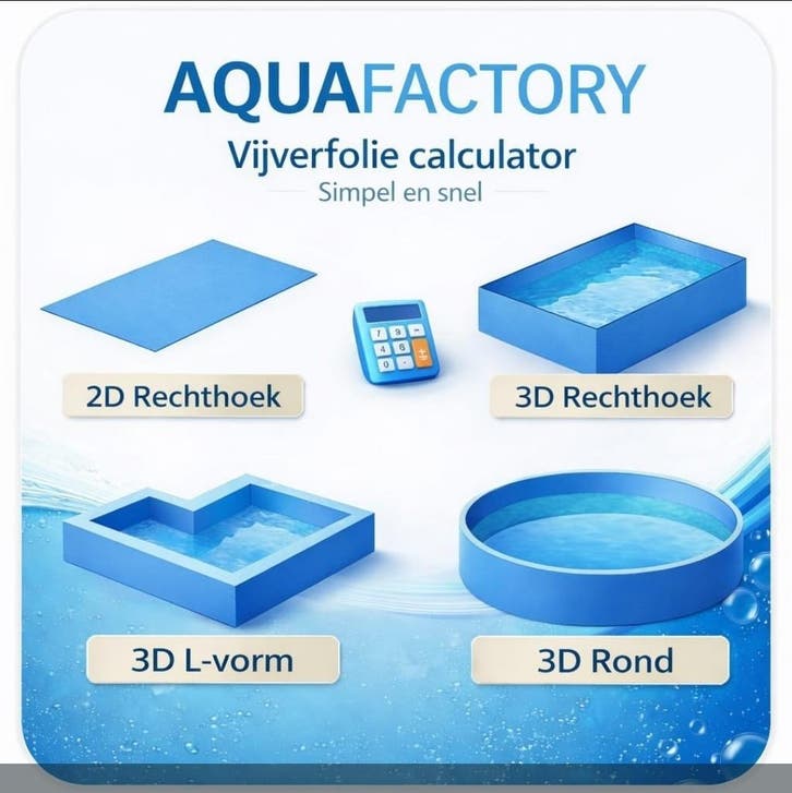 3D Vijverzak Epdm 1,0 Goedkoopste van België en Nederland !!, Jardin & Terrasse, Étangs, Envoi