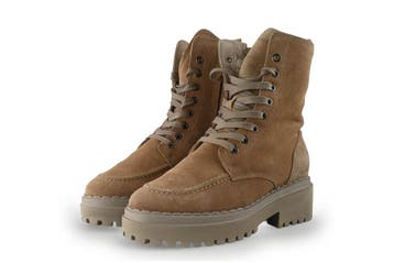Nubikk Veterboots in maat 36 Beige, Kleding | Dames, Schoenen, Nubikk, Verzenden, Beige, Overige typen