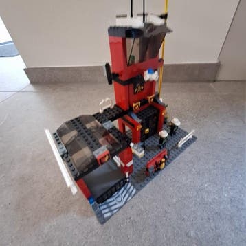 Lego Set - 7240 - City - Fire Station, Nieuw