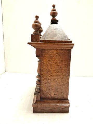 Horloge de table - Antique - Chêne - 1930-1940, Antiquités & Art